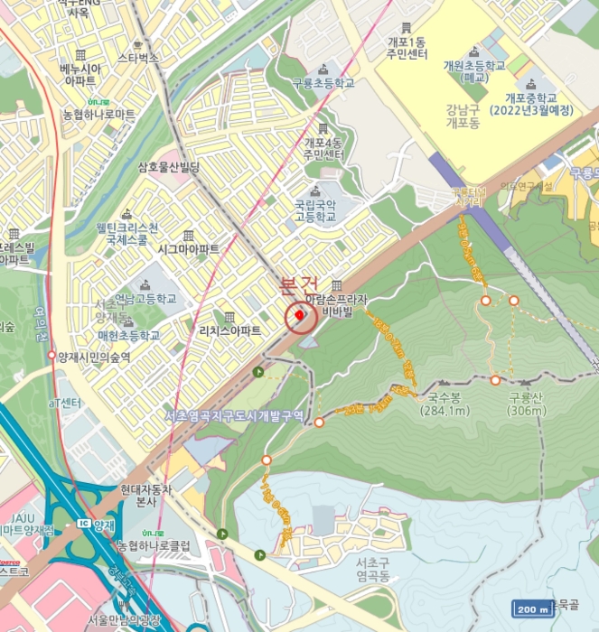 서울 서초구 양재동 아파트 경매 물건 사진 2 · 2020타경111421