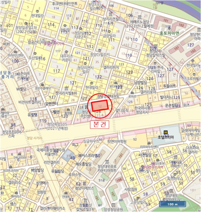 서울 강남구 청담동 업무시설 경매 물건 사진 2 · 2021타경103946