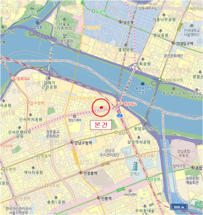 서울 강남구 청담동 업무시설 경매 물건 사진 3 · 2021타경103946