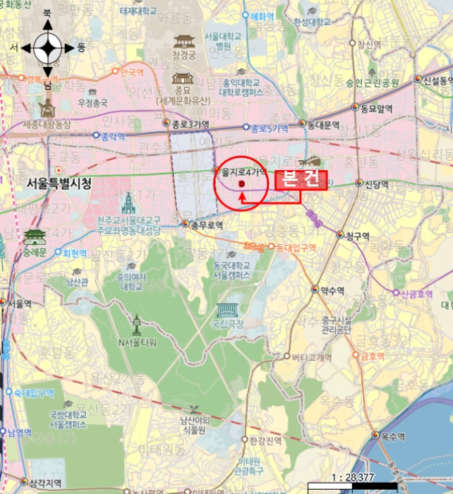 서울 중구 오장동 오피스텔 경매 물건 사진 2 · 2024타경125893