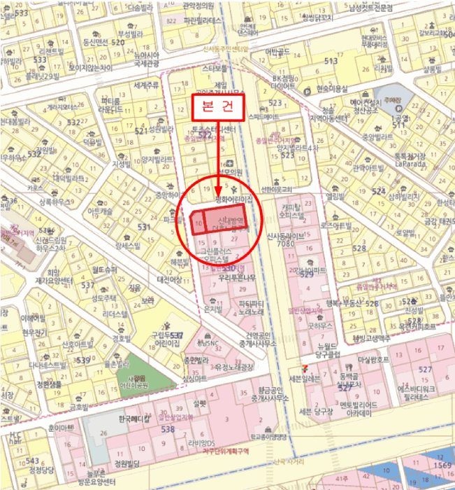 서울 관악구 신림동 상가,오피스텔,근린시설 경매 물건 사진 3 · 2024타경5319