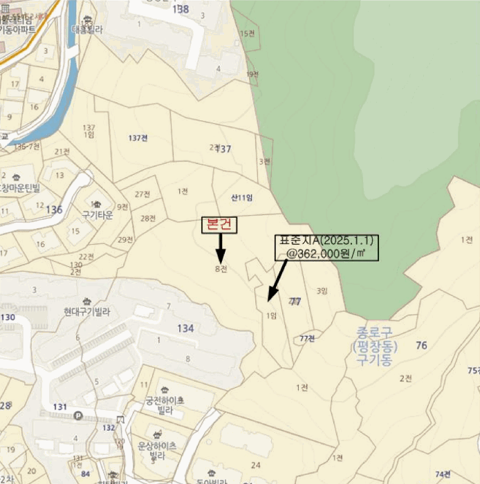 서울 종로구 구기동 전 경매 물건 사진 6 · 2025타경102728