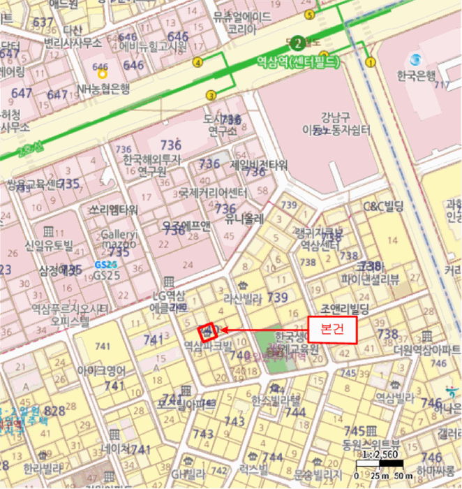 서울 강남구 역삼동 다세대주택 경매 물건 사진 2 · 2025타경102824