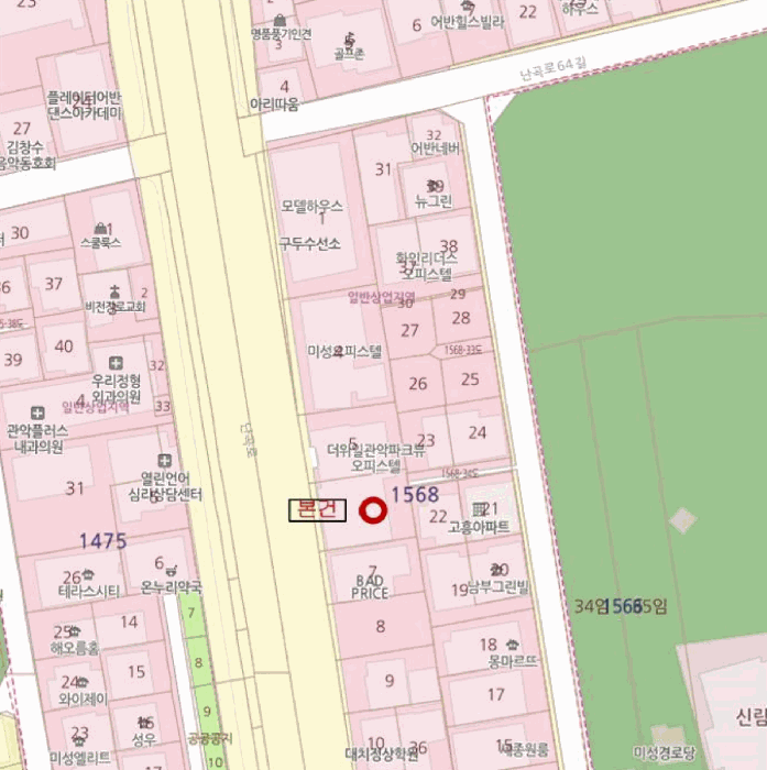 서울 관악구 신림동 오피스텔 경매 물건 사진 3 · 2025타경102932