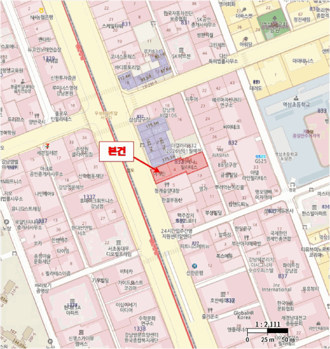 서울 강남구 역삼동 상가,오피스텔,근린시설 경매 물건 사진 3 · 2025타경103032