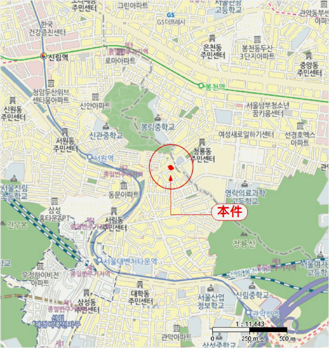 서울 관악구 신림동 다세대 경매 물건 사진 3 · 2025타경103042
