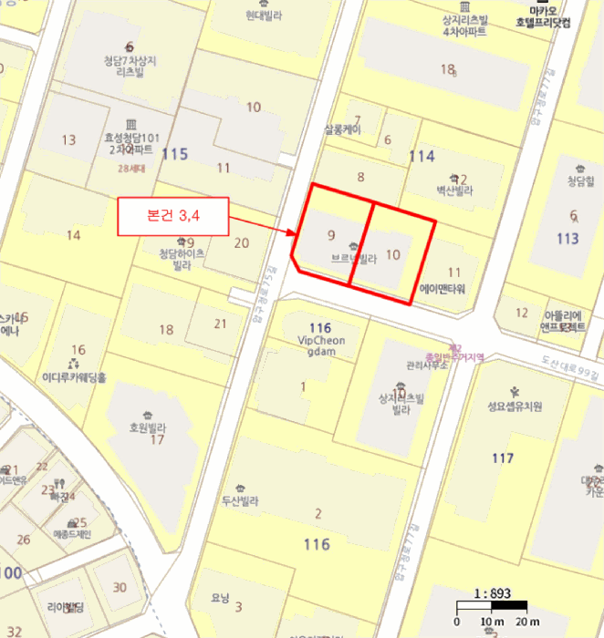 서울 강남구 청담동 다세대 경매 물건 사진 3 · 2025타경103165