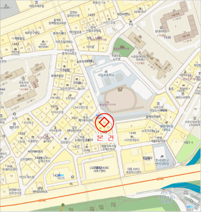 서울 서초구 서초동 상가,오피스텔,근린시설 경매 물건 사진 3 · 2025타경103272