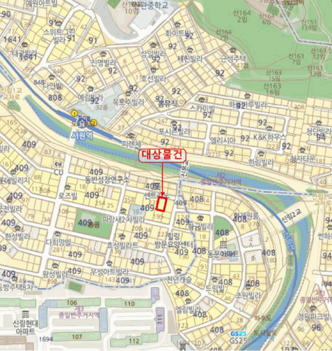 서울 관악구 신림동 연립주택,다세대,빌라 경매 물건 사진 3 · 2025타경103370