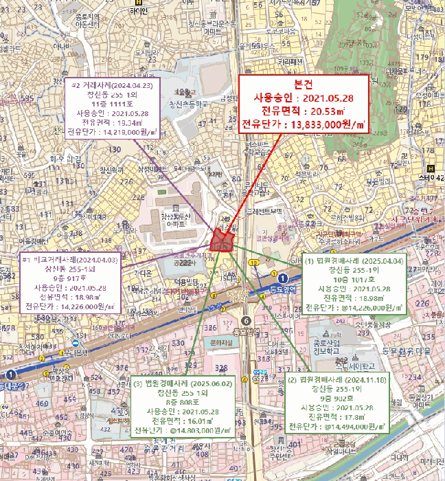 서울 종로구 창신동 오피스텔 경매 물건 사진 2 · 2025타경103485