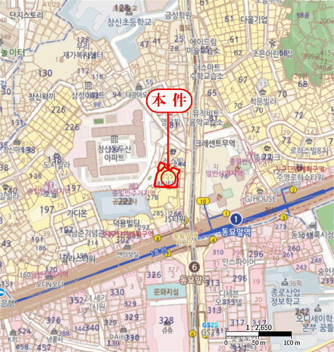 서울 종로구 창신동 오피스텔 경매 물건 사진 4 · 2025타경103488