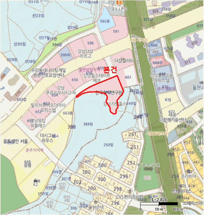 서울 강남구 자곡동 상가,오피스텔,근린시설 경매 물건 사진 2 · 2025타경103631