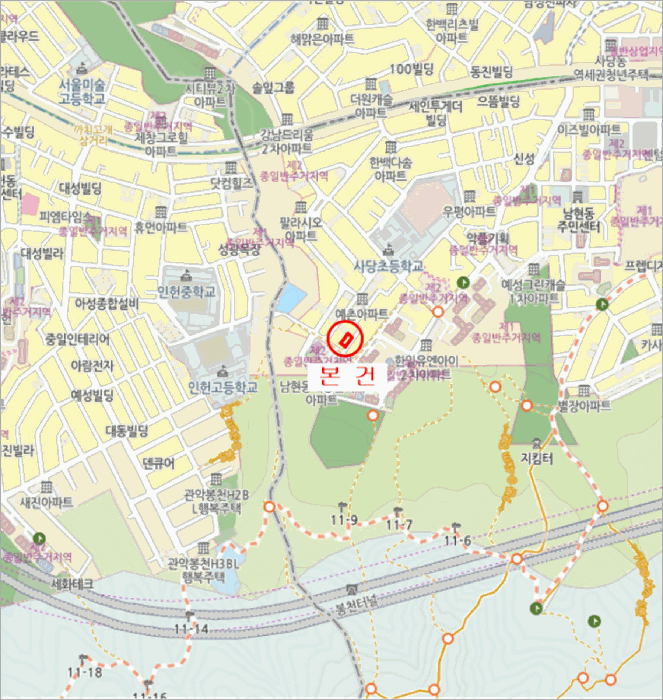 서울 관악구 남현동 다세대주택 경매 물건 사진 4 · 2025타경103691