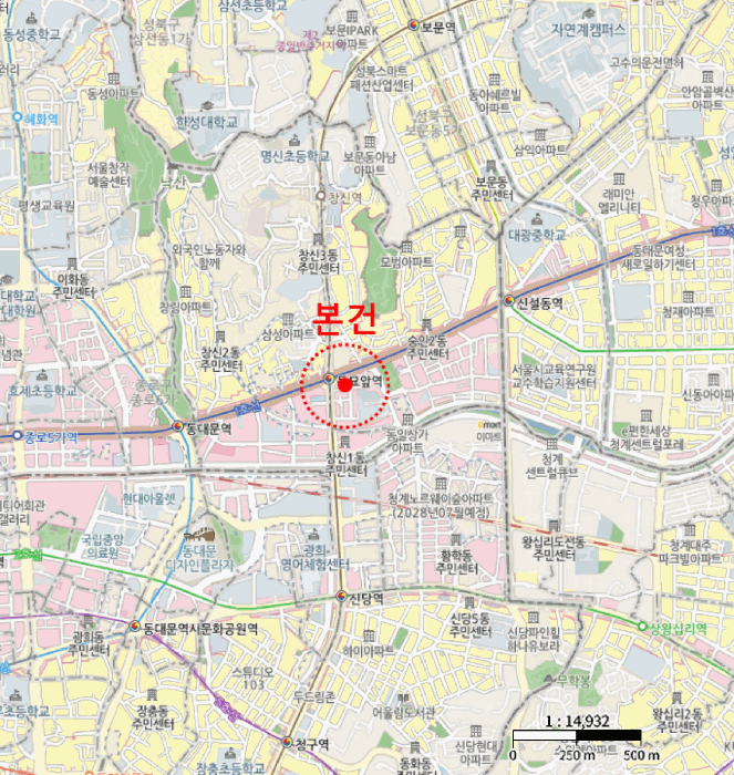 서울 종로구 숭인동 오피스텔 경매 물건 사진 3 · 2025타경103780