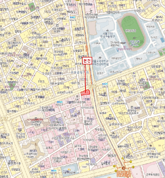 서울 서초구 서초동 상가,오피스텔,근린시설 경매 물건 사진 3 · 2025타경103803