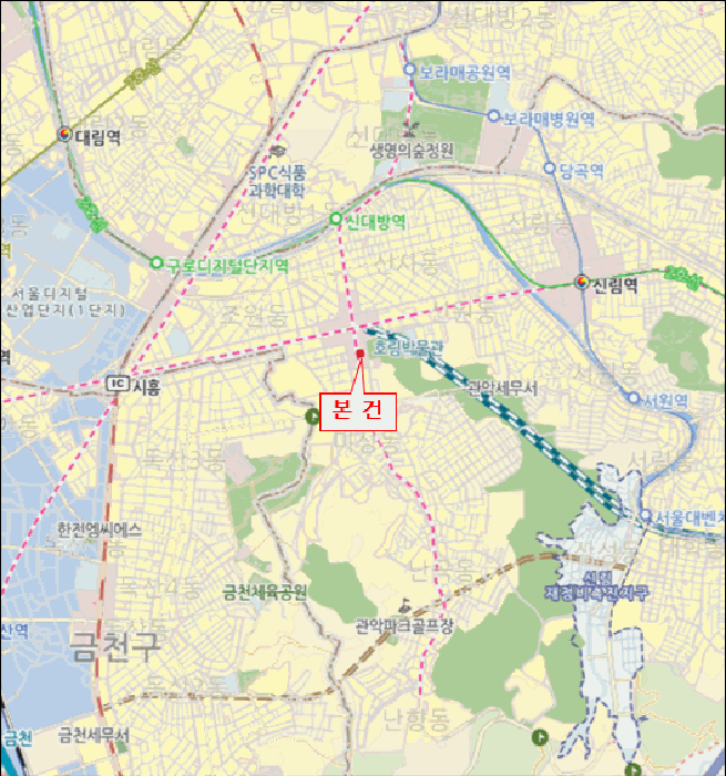 서울 관악구 신림동 상가,오피스텔,근린시설 경매 물건 사진 3 · 2025타경103843