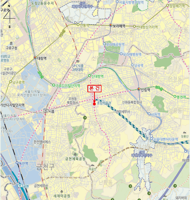 서울 관악구 신림동 상가,오피스텔,근린시설 경매 물건 사진 3 · 2025타경103848