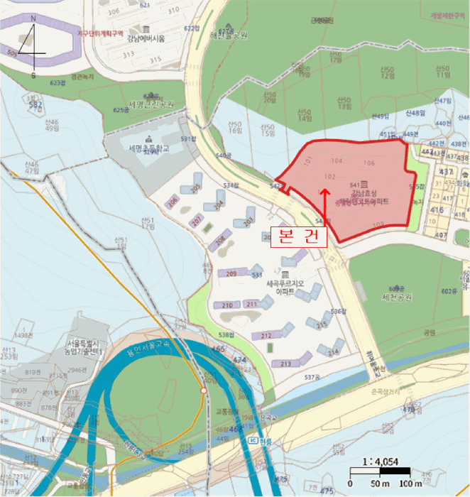 서울 강남구 세곡동 연립주택,다세대,빌라 경매 물건 사진 2 · 2025타경103897