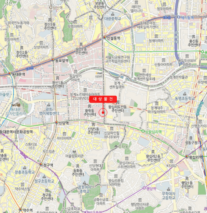 서울 중구 황학동 오피스텔 경매 물건 사진 3 · 2025타경103987