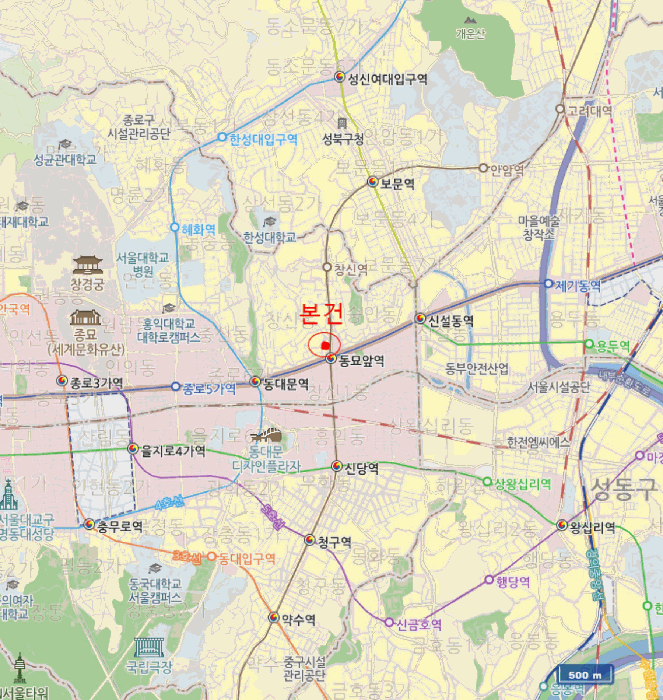서울 종로구 창신동 상가,오피스텔,근린시설 경매 물건 사진 3 · 2025타경104231