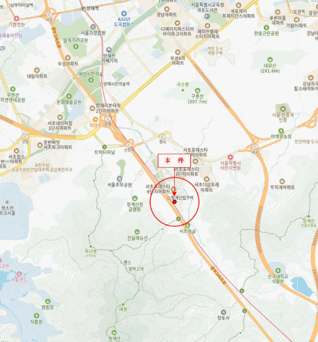 서울 서초구 신원동 상가,오피스텔,근린시설 경매 물건 사진 3 · 2025타경104432