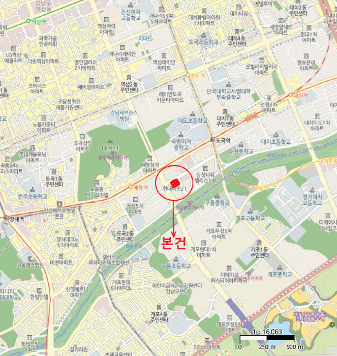서울 강남구 도곡동 상가,오피스텔,근린시설 경매 물건 사진 3 · 2025타경104552