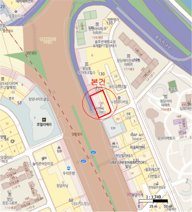 서울 강남구 청담동 업무시설 경매 물건 사진 2 · 2025타경2836