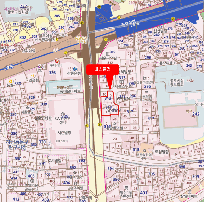 서울 종로구 숭인동 상가,오피스텔,근린시설 경매 물건 사진 3 · 2025타경3174