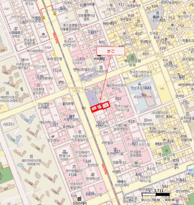 서울 강남구 역삼동 상가,오피스텔,근린시설 경매 물건 사진 2 · 2026타경100807
