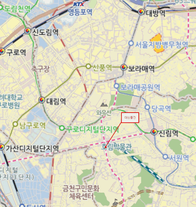 서울 관악구 신림동 상가,오피스텔,근린시설 경매 물건 사진 3 · 2026타경100822