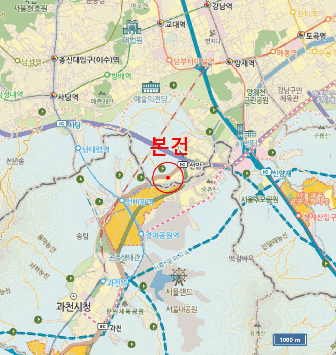 서울 서초구 우면동 상가,오피스텔,근린시설 경매 물건 사진 2 · 2026타경100914