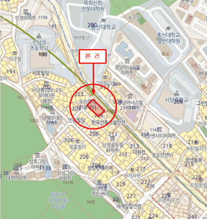 서울 동작구 사당동 연립주택,다세대,빌라 경매 물건 사진 3 · 2026타경100996