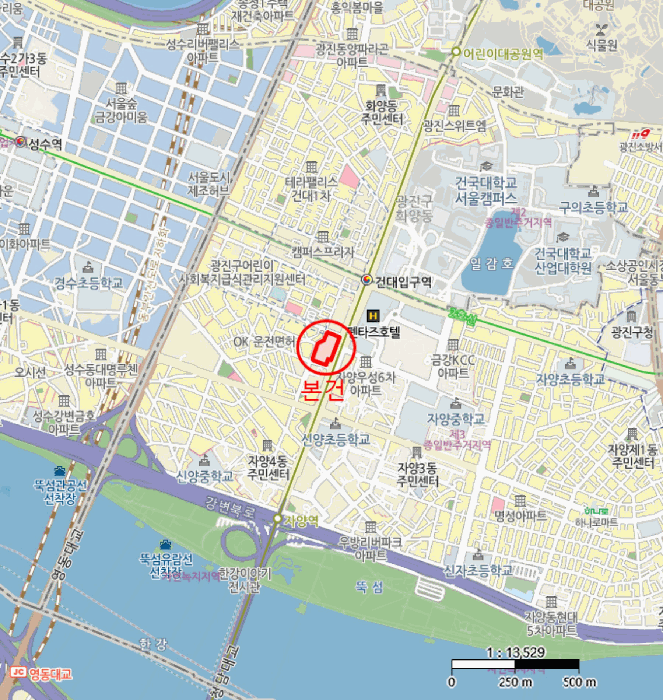 서울 광진구 자양동 근린생활시설 경매 물건 사진 5 · 2025타경244