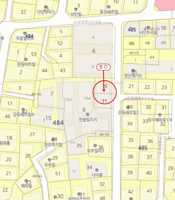 서울 강동구 암사동 근린시설 경매 물건 사진 4 · 2025타경348