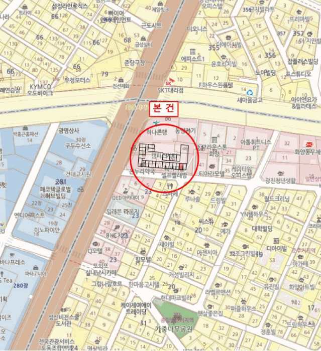 서울 광진구 화양동 상가,오피스텔,근린시설 경매 물건 사진 2 · 2025타경390