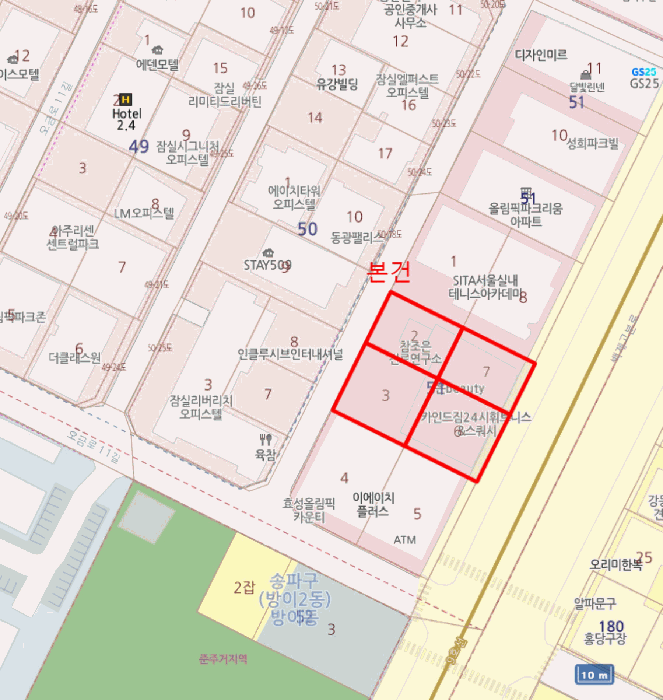 서울 송파구 방이동 오피스텔 경매 물건 사진 3 · 2025타경406