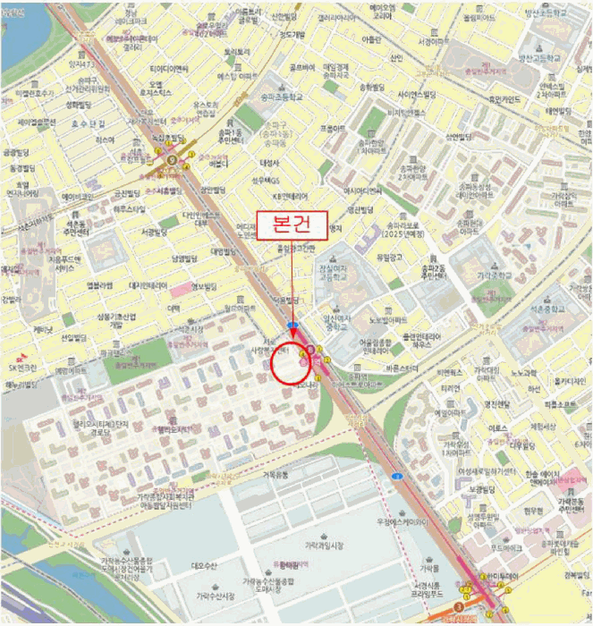 서울 송파구 가락동 상가,오피스텔,근린시설 경매 물건 사진 4 · 2025타경412
