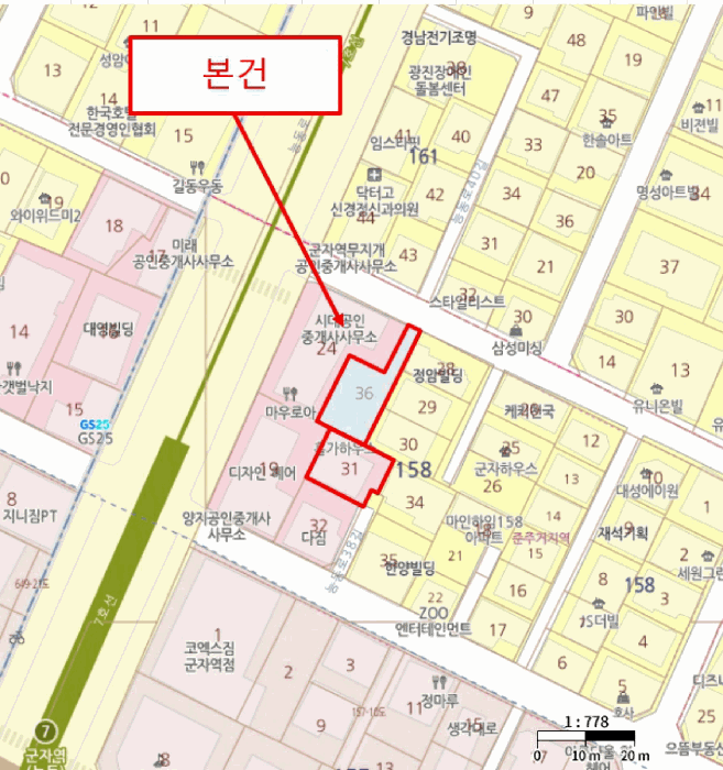 서울 광진구 중곡동 오피스텔 경매 물건 사진 3 · 2025타경51477
