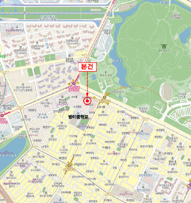 서울 송파구 방이동 상가,오피스텔,근린시설 경매 물건 사진 2 · 2025타경51805