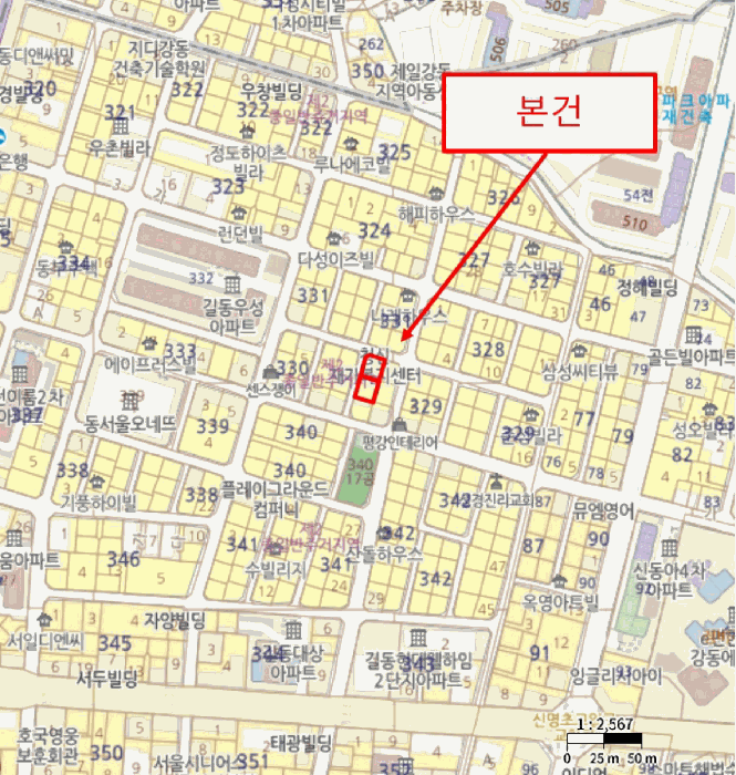 서울 강동구 길동 다세대주택 경매 물건 사진 4 · 2025타경51921