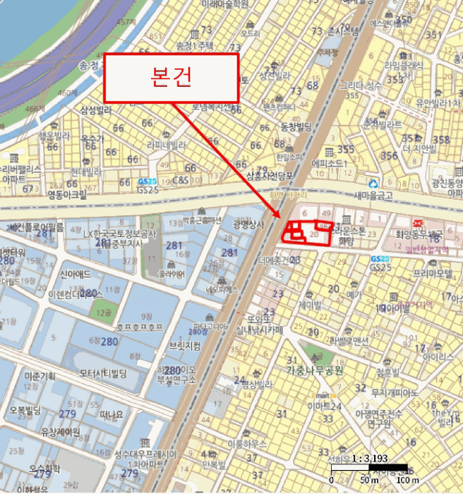 서울 광진구 화양동 오피스텔 경매 물건 사진 2 · 2025타경51970