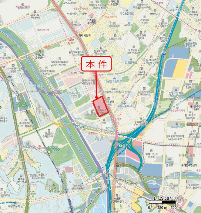 서울 송파구 문정동 상가,오피스텔,근린시설 경매 물건 사진 3 · 2026타경50347
