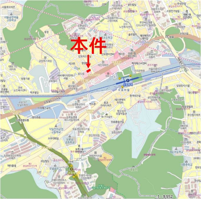 서울 구로구 오류동 오피스텔 경매 물건 사진 2 · 2024타경122883