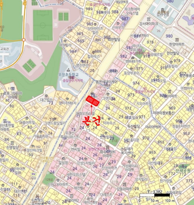 서울 강서구 화곡동 상가,오피스텔,근린시설 경매 물건 사진 2 · 2024타경132521