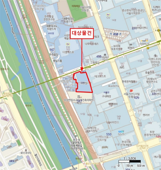 서울 금천구 가산동 오피스텔 경매 물건 사진 5 · 2024타경134428