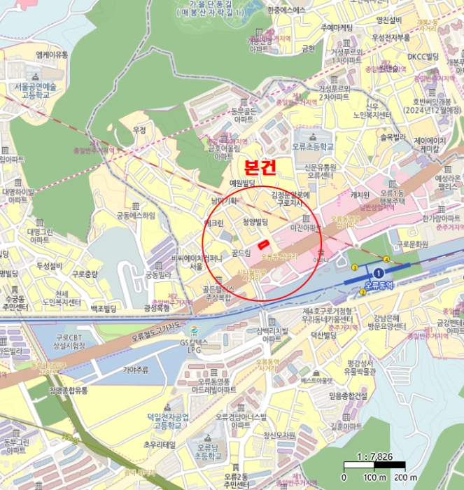 서울 구로구 오류동 오피스텔 경매 물건 사진 3 · 2024타경148311