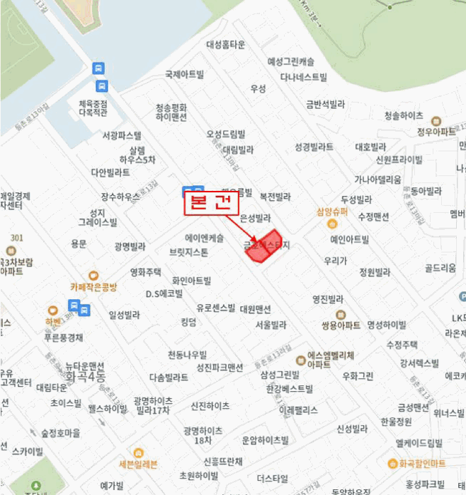 서울 강서구 화곡동 다세대주택 경매 물건 사진 3 · 2025타경10001