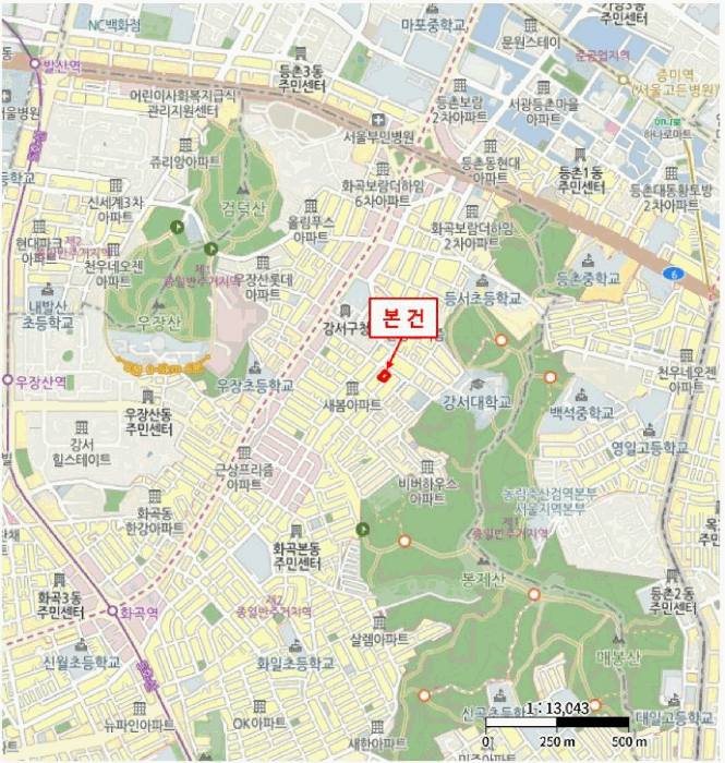 서울 강서구 화곡동 다세대 경매 물건 사진 2 · 2025타경10545