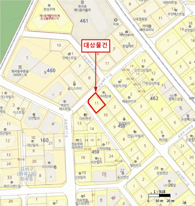 서울 강서구 화곡동 연립주택,다세대,빌라 경매 물건 사진 2 · 2025타경10939