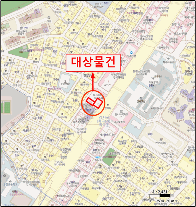 서울 강서구 화곡동 오피스텔 경매 물건 사진 2 · 2025타경11625